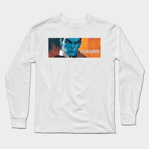 SW Comic!Thrawn v1 Long Sleeve T-Shirt by #StarWars SWAG 77 Style